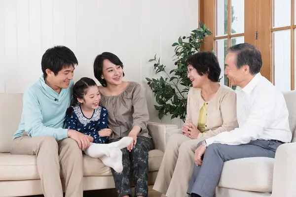 孫の世話